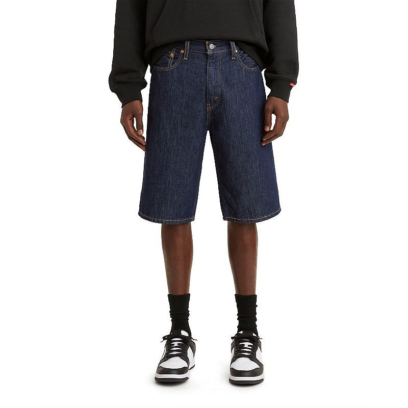 Men's Levi's® 12"" 469™ Loose-Fit Jean Shorts, Size: 31, Dark Blue | Kohl's