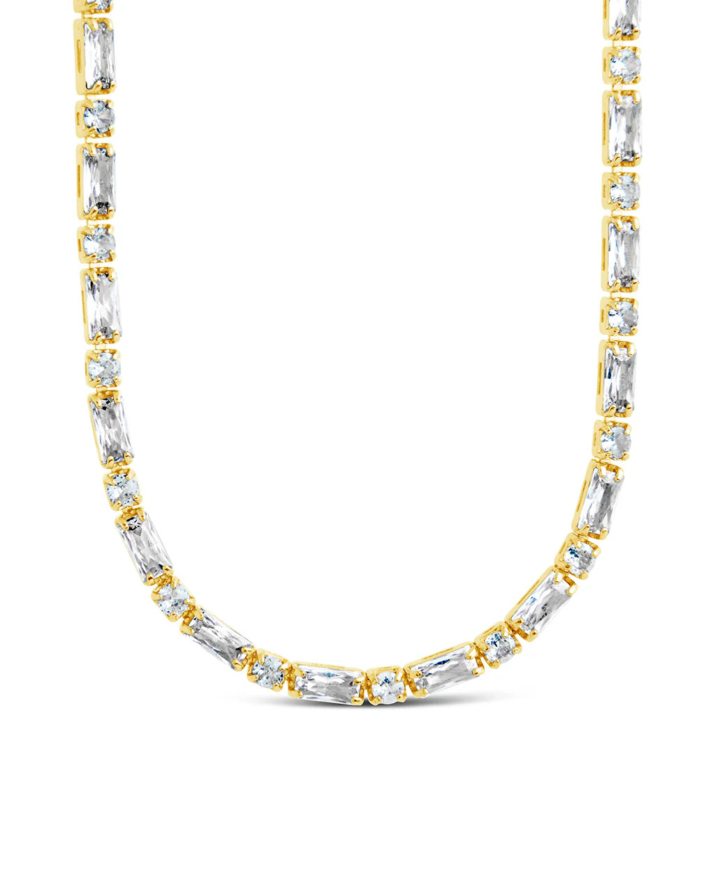 Georgia CZ Tennis Necklace | Sterling Forever