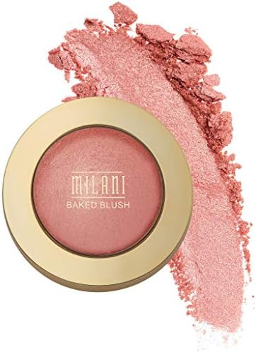 Milani Baked Blush - Petal Primavera (0.12 Ounce) Cruelty-Free Powder Blush - Shape, Contour & Hi... | Amazon (US)