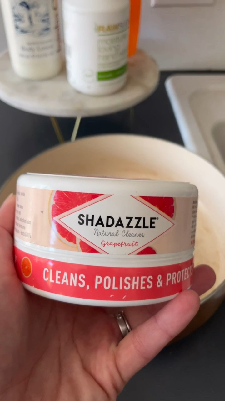 If this impressive and cheap cleaner can work magic on my white grout, what else can it do??? 🤔 These pots and pans have become so discolored! I’ve tried it all. Bartenders, pink stuff, elbow grease. No luck. This by far got the pans the cleanest I’ve seen them in a while! I followed with a normal dish soap just to clear any residue. But the container says no harsh chemicals and it can be used on pots and pans. What do you think? I think it’s my new favorite cleaner. 

#LTKHome