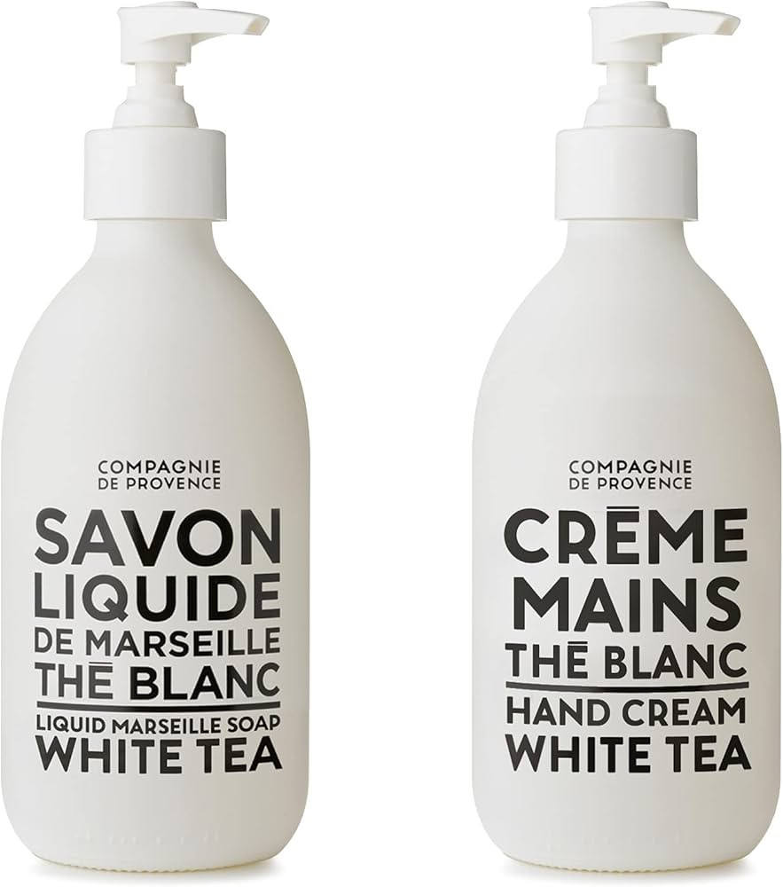 Compagnie de Provence - Liquid Soap and Luxury Hand Cream - White Tea | Amazon (US)