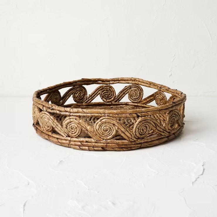 Swirl Woven Tray - Opalhouse™ designed with Jungalow™ | Target