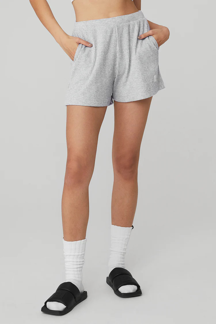 Muse Short - Athletic Heather Grey | Alo Yoga (US)