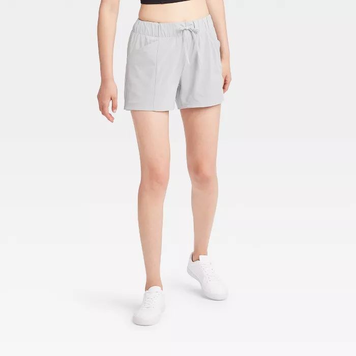 Women's Move Stretch Woven Shorts 4" - All in Motion™ | Target