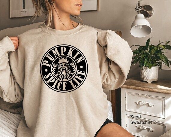 Pumpkin Spice Sweatshirt Fall Sweatshirts for Womencoffee | Etsy | Etsy (US)