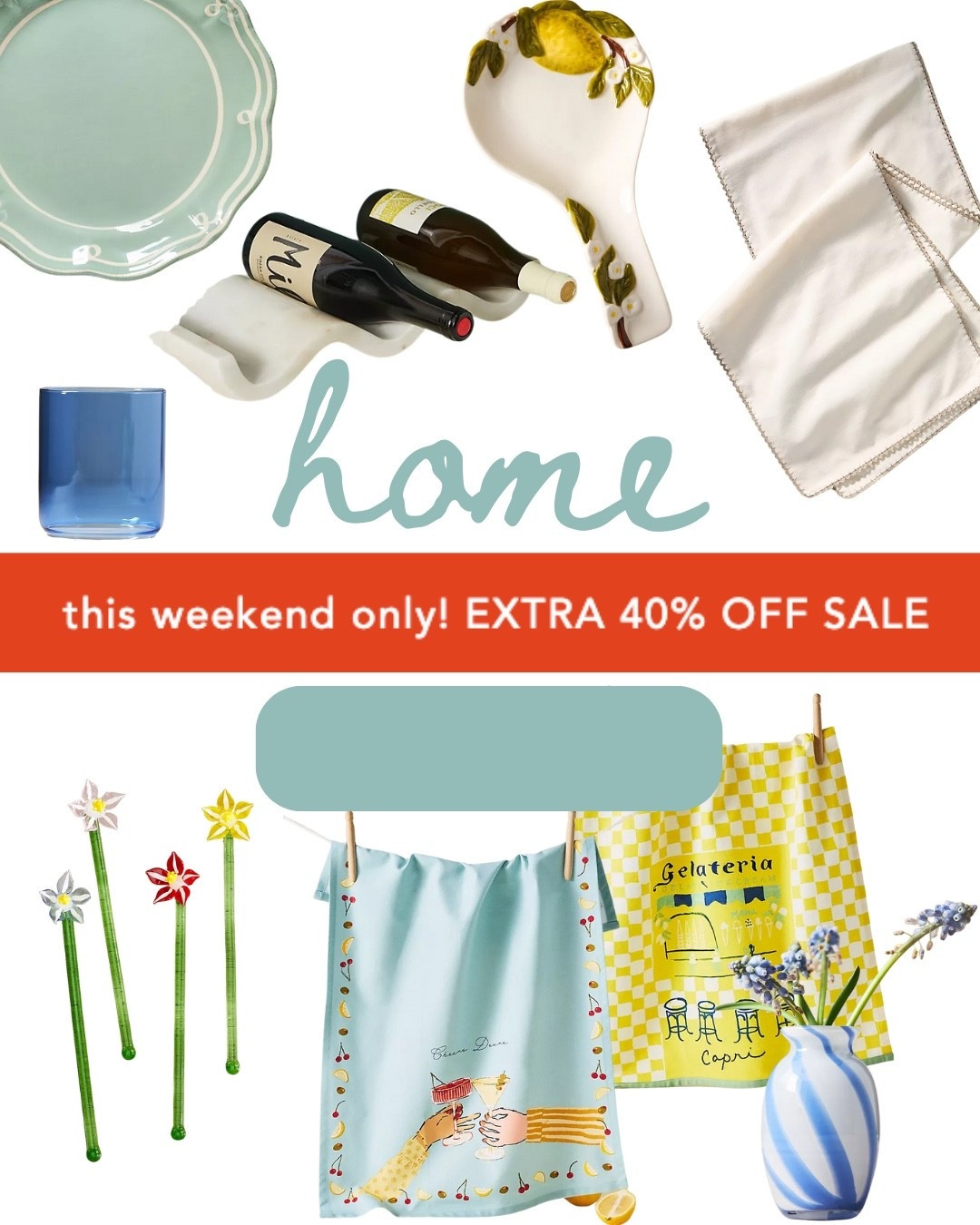 Anthropologie home sale finds extra 40% off this weekend only! 

#LTKSaleAlert #LTKFindsUnder50 #LTKHome