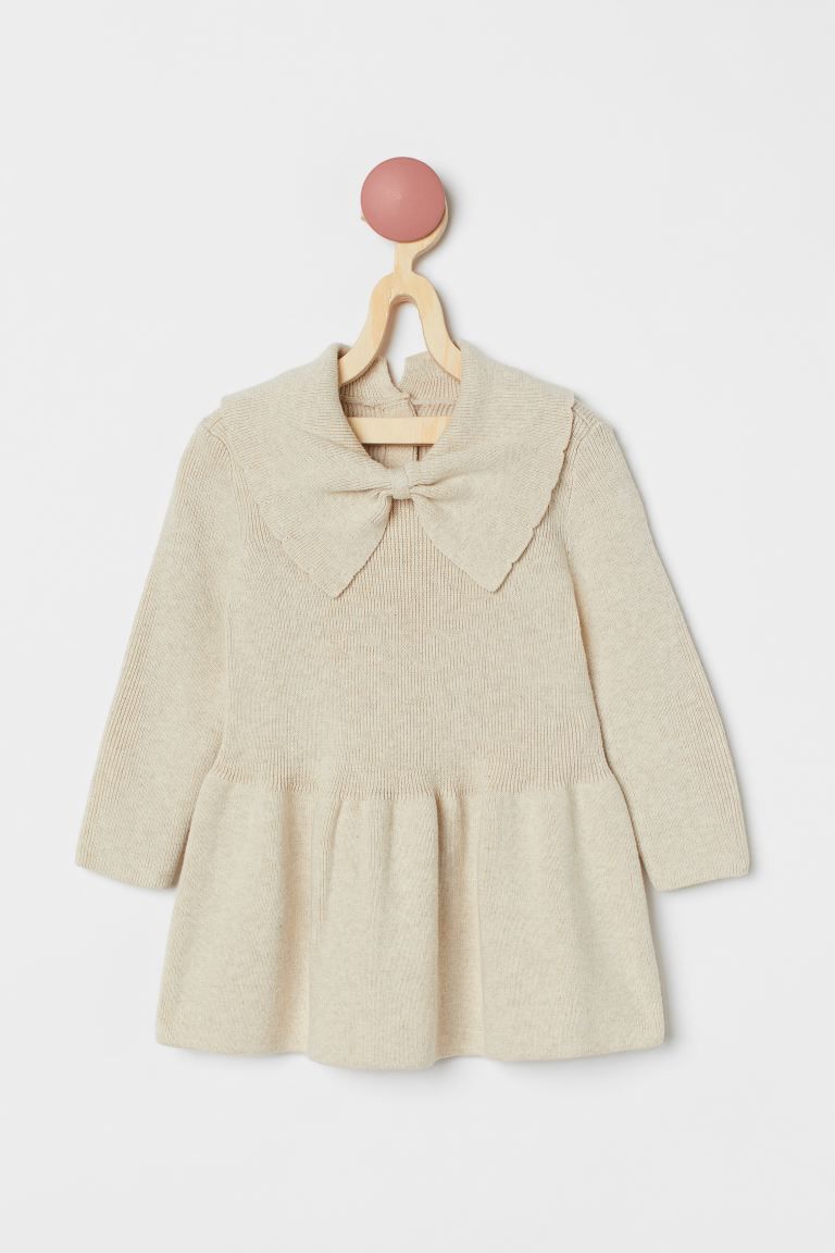 Knitted Collared Dress | H&M (US)