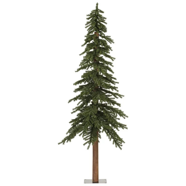 Vickerman 7' Natural Alpine Artificial Christmas Tree, Unlit - Faux Christmas Tree - Seasonal Ind... | Walmart (US)