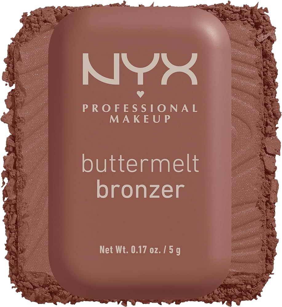 NYX PROFESSIONAL MAKEUP Matte Buttermelt Bronzer, Longwear Face Makeup with Up to 12 Hours of Wea... | Amazon (US)