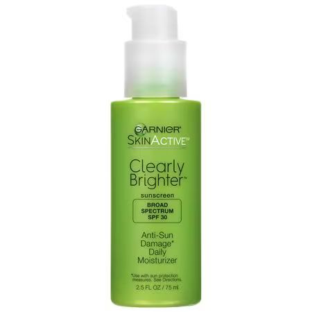 Garnier SkinActive Clearly Brighter Anti-Sun Damage* Daily Moisturizer SPF 30 - 2.5 oz. | Walgreens
