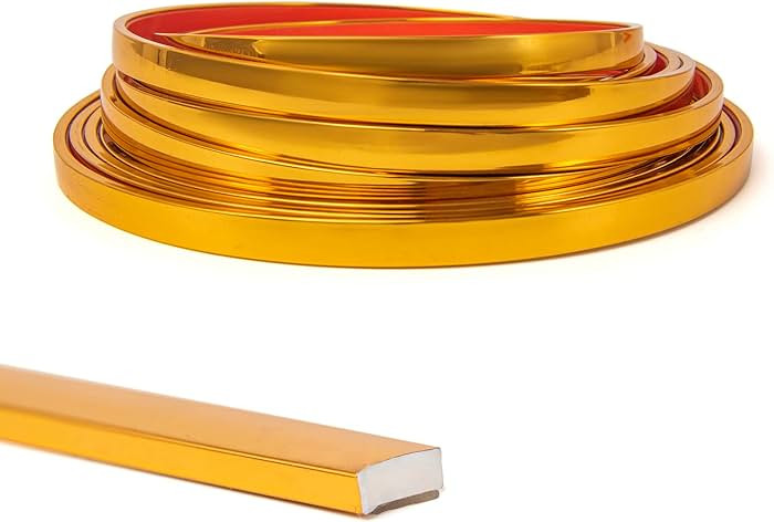 Art3d 10 Ft Peel and Stick Flexible Vinyl Molding Trim for Wall Tile Edges, Kitchen backsplash, M... | Amazon (US)