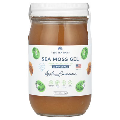 True Sea Moss Sea Moss Gel, Apple and Cinnamon, 16 fl oz (453 g) | Target