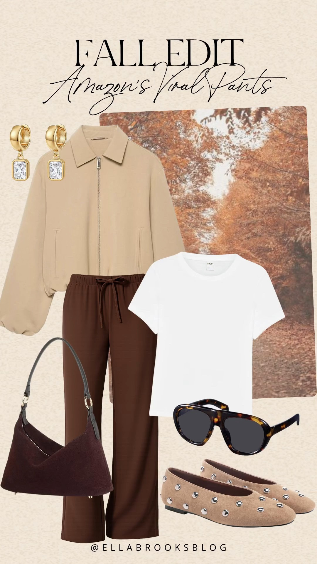 Amazon viral pants outfit idea

Look for less, linen pants, fall outfit, suede bag, trendy outfit, fall jacket, bubble hem jacket

#LTKSeasonal #LTKootd #LTKmomlife