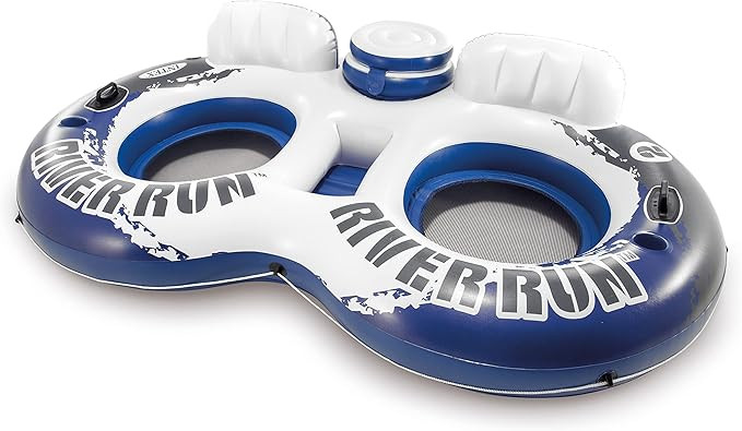 Intex 58837EP River Run II Sport Lounge, Inflatable Water Float, 951/2" x 62" | Amazon (US)