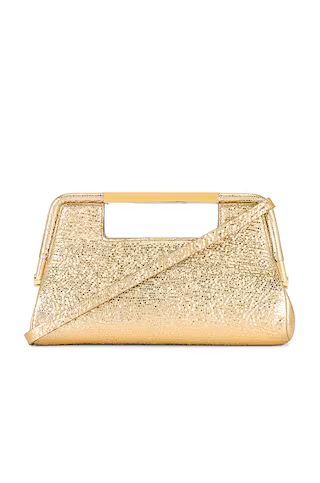 DeMellier London Mini Seville Clutch in Gold Metallic from Revolve.com | Revolve Clothing (Global)