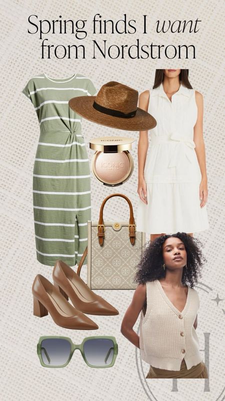 Spring finds I want from Nordstrom. I love this striped Caslon dress and neutral Tory Burch bag. 

#LTKbeauty #LTKstyletip #LTKSeasonal