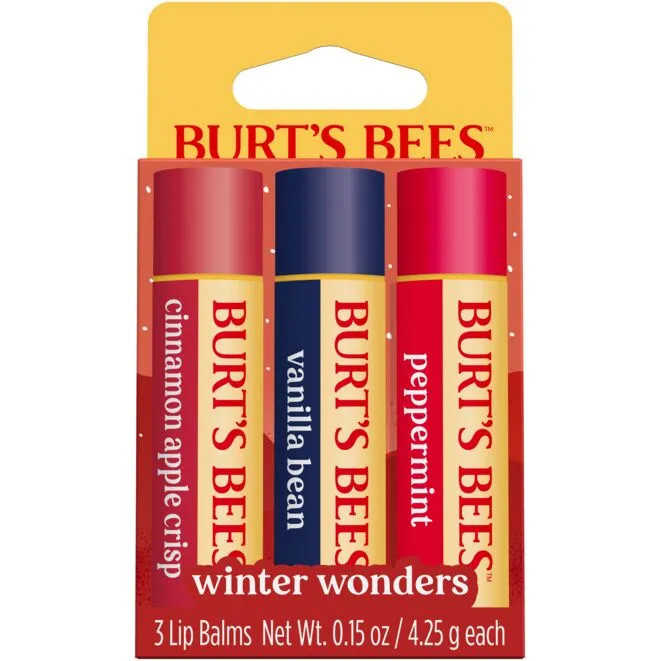 Winter Wonders Moisturizing Lip Balm 3 Pack | Burt's Bees