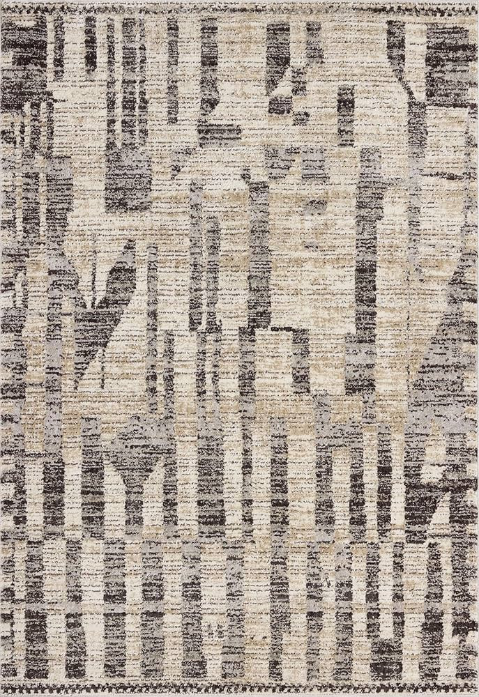 Loloi Jeremiah Brent Bleecker Collection BLE-03 Beige/Stone 7'-10" x 10' Area Rug | Amazon (US)