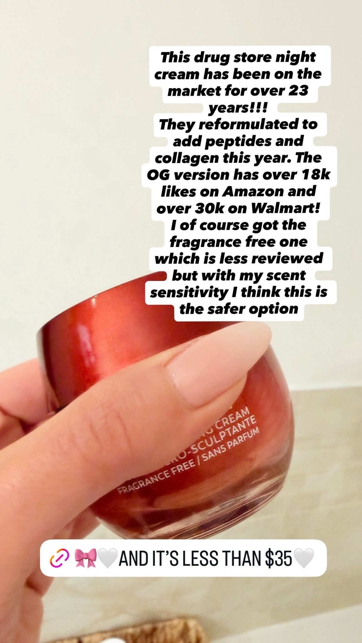 Drugstore night cream that has been sold for over 23 years! #microsulptingcream

#LTKbeauty