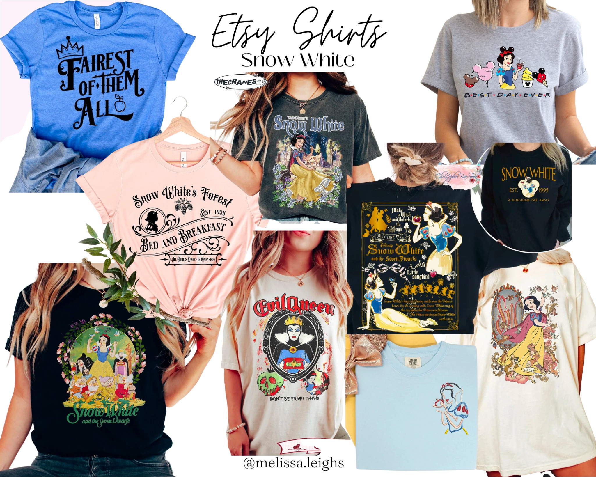 Etsy graphic tees - Snow White

Disney graphic tees, Disney parks outfit, princess shirts, Etsy finds, casual outfit 

#LTKFind #LTKunder50