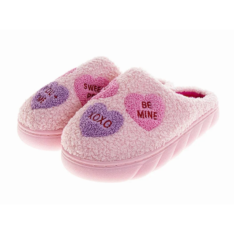 Sweet Hearts Women's Valentine's Day Slippers | Walmart (US)
