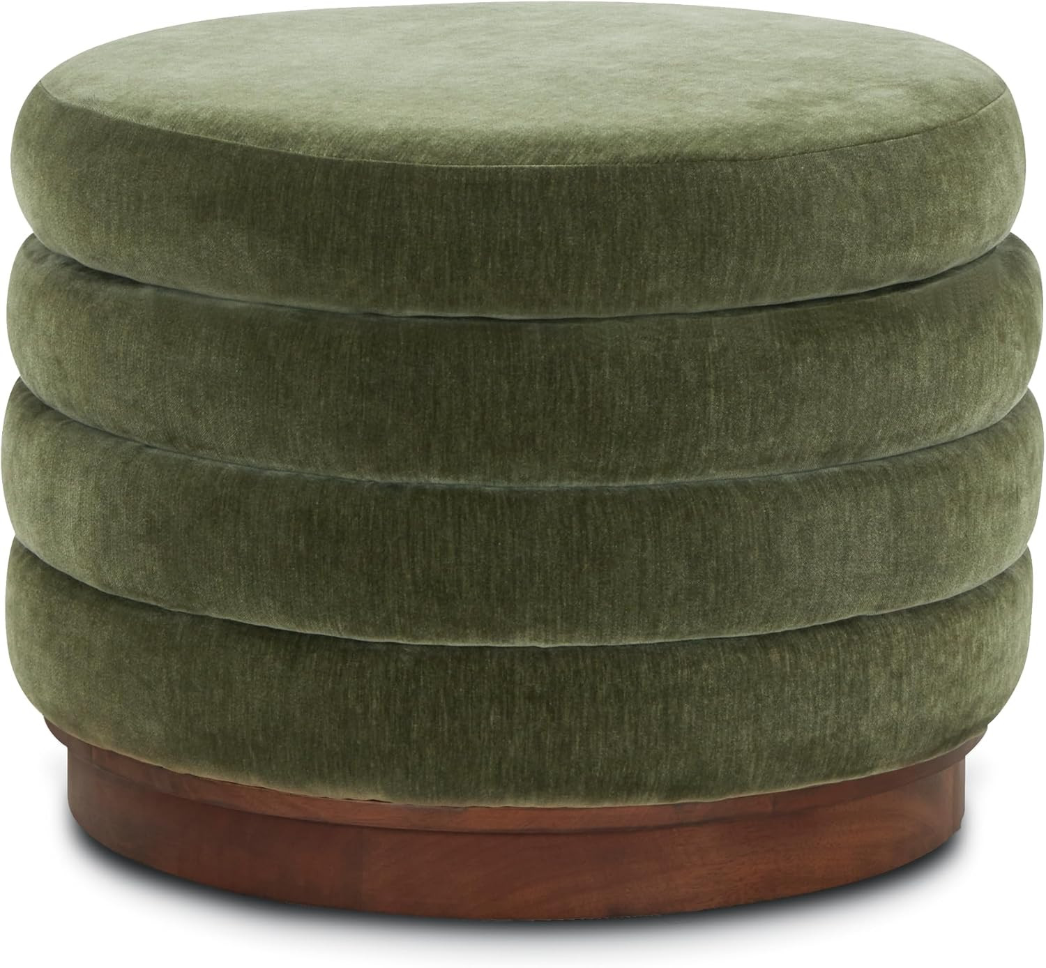 Poly & BARK Paros Storage Ottoman in Sagano Green Upholstered Fabric with Lift Top Hidden Storage, Soft Cushioning, and Relaxed Silhouette for Versatile Living Spaces | Amazon (US)