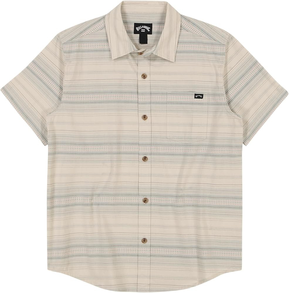 Billabong Boys' Short Sleeve Woven Button-Down Shirt | Amazon (US)