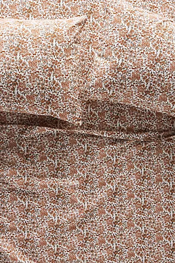 Amber Lewis for Anthropologie Carmel Organic Percale Sheet Set | Anthropologie (US)