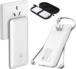 Amazon.com: 10000mAh Q Portable Charger, Ultra Slim USB C Power Bank, 4 Output Dual Input Externa... | Amazon (US)