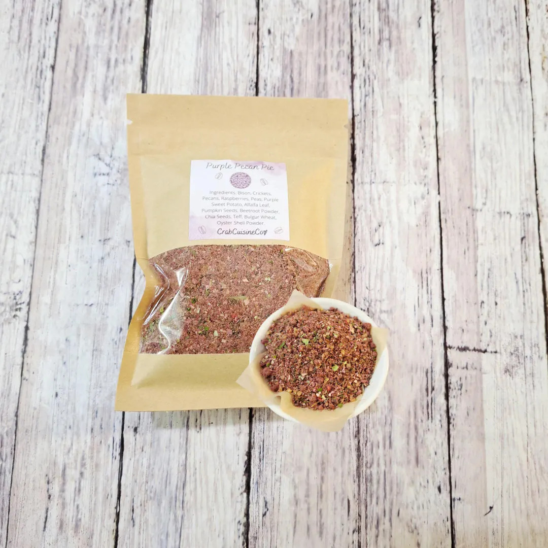 Purple Pecan Pie - Homemade Hermit Crab Food - Balanced Meal - Etsy | Etsy (US)