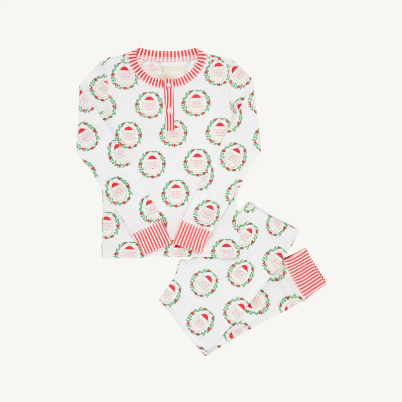 Sutton's Sweet Dream Set - North Pole Portrait with Richmond Red Strip | The Beaufort Bonnet Company