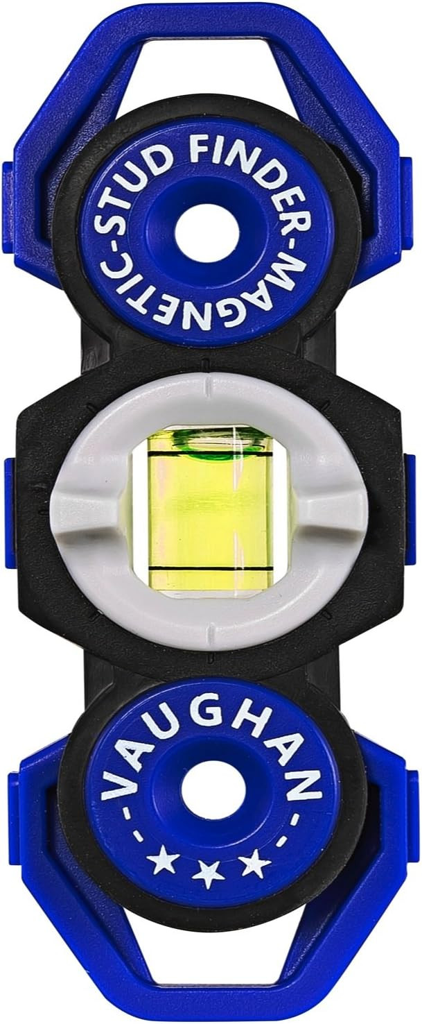 Vaughan - Magnetic Stud Finder/Level, Hand Tools, Levels, Plastic (050044) | Amazon (US)