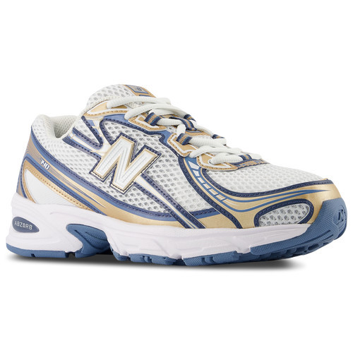 New Balance Womens New Balance 740 - Womens Running Shoes White/Blue/Gold Size 08.0 | Foot Locker (US)
