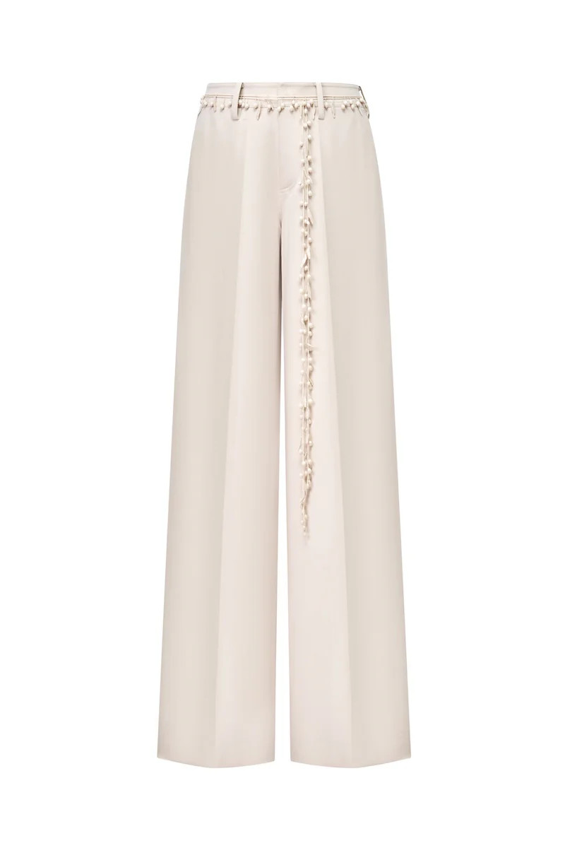 BEIGE TROUSER | Montsand | CULT MIA | CULT MIA UK LTD