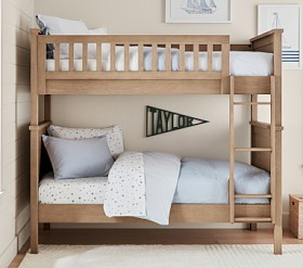 Charlie Twin-Over-Twin Bunk Bed | Pottery Barn Kids