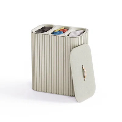 Joseph Joseph Tota Trio Luxe 90-Liter Bamboo Laundry Separation Basket | Wayfair North America