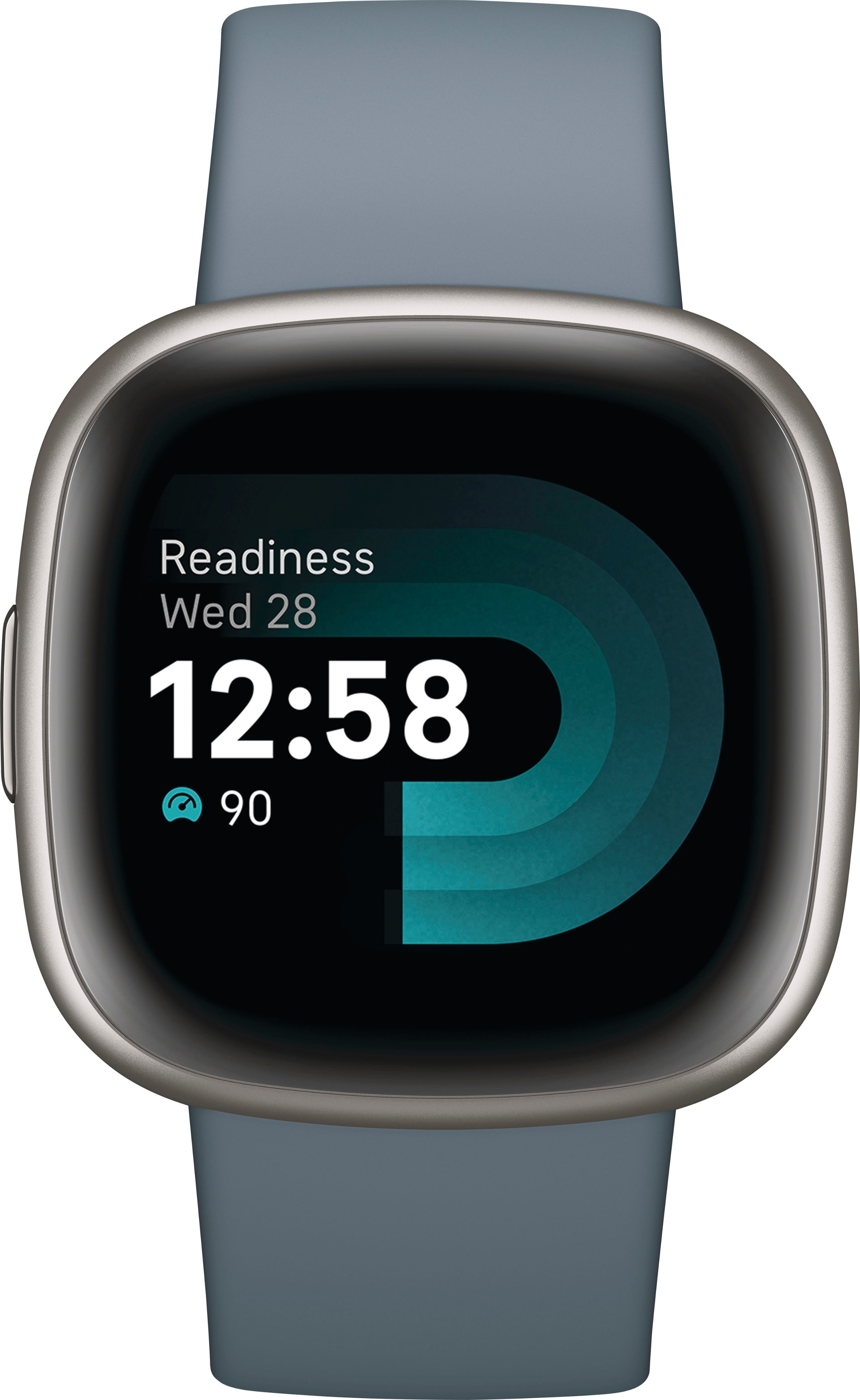 Fitbit - Versa 4 Fitness Smartwatch - Platinum - (2022) | Best Buy U.S.