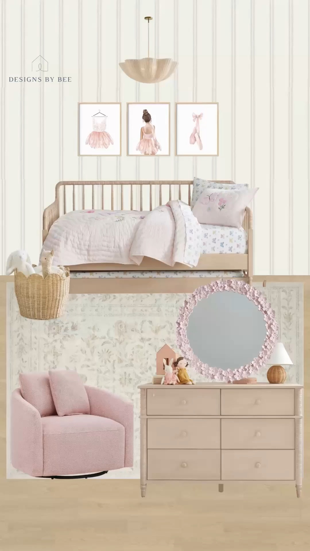 ballerina bedroom design 

#LTKKids #LTKHome