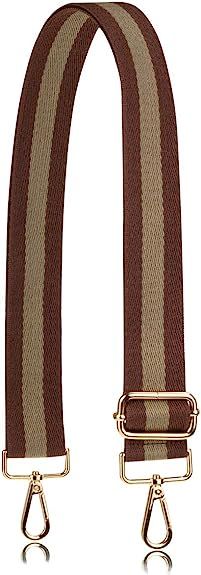 Allzedream Purse Strap Replacement Crossbody Handbag Stripe Wide Adjustable | Amazon (US)