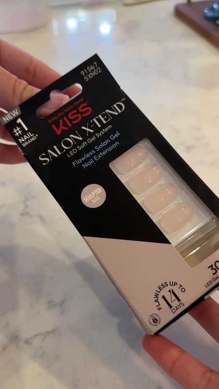 At home soft gel nails. I had to try the new salon xtend nails for myself. I found them at @walmart #walmart @kissproducts #kissnails 

#LTKGiftGuide #LTKbeauty #LTKstyletip