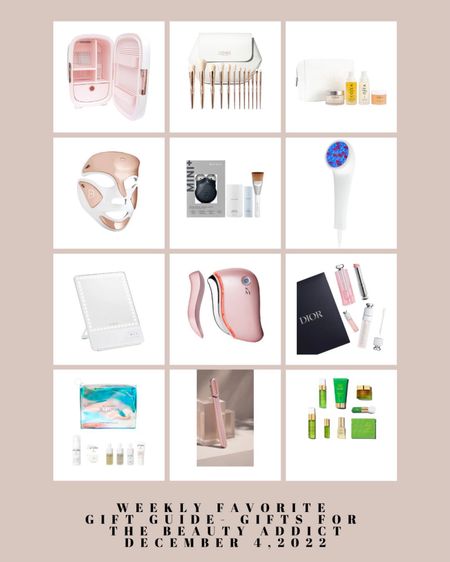 Weekly Roundup- Gift Guide For The Beauty Addict - December 4, 2022 #gift #giftguide #giftsforher #giftideas #gifts #fashion #birthdaygifts #holidaygifts #giftguideforher #holidayseason #holidayshopping  #Beauty #Beautyguide #Beautygiftguide #Beautylover #Beautyjunkie  #holidayseason2022 #2022holidaygiftguide

#LTKbeauty #LTKHoliday #LTKGiftGuide