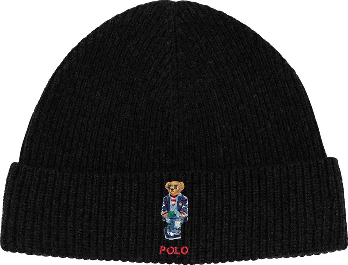 Polo Ralph Lauren Regatta Polo Bear Beanie | Nordstrom | Nordstrom