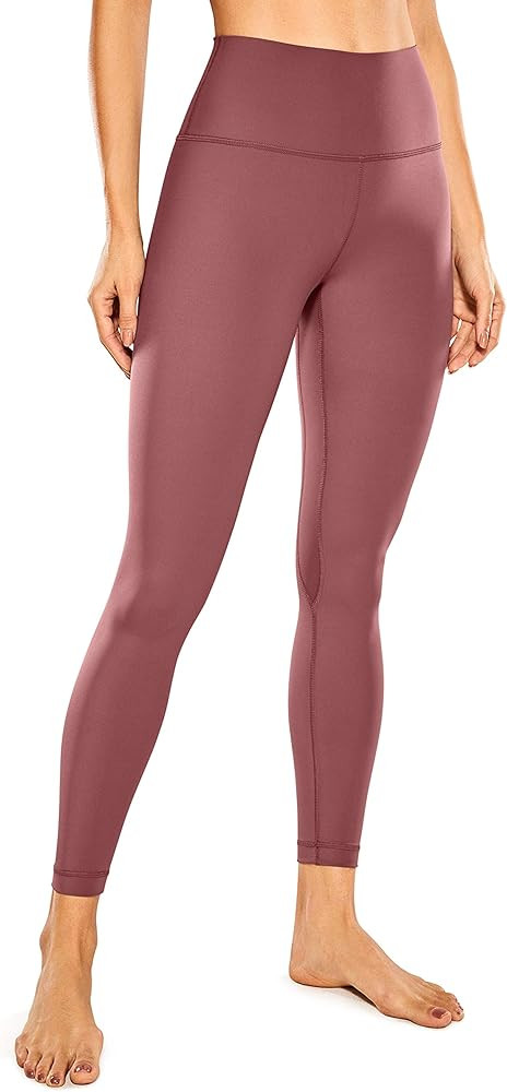 CRZ YOGA Women's Naked Feeling I 7/8 High Waisted Pants Yoga Workout Leggings - 25 Inches | Amazon (US)