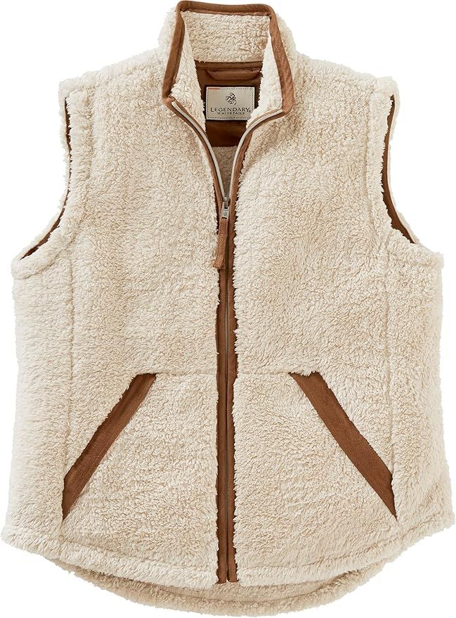 Legendary Whitetails Women's Fuzzy Hide Fleece Vest | Amazon (US)