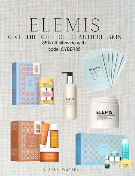 Elemis sale 35% off, gift guide for her, skincare, gifts for her. Callie Glass 

#LTKGiftGuide #LTKsalealert #LTKbeauty