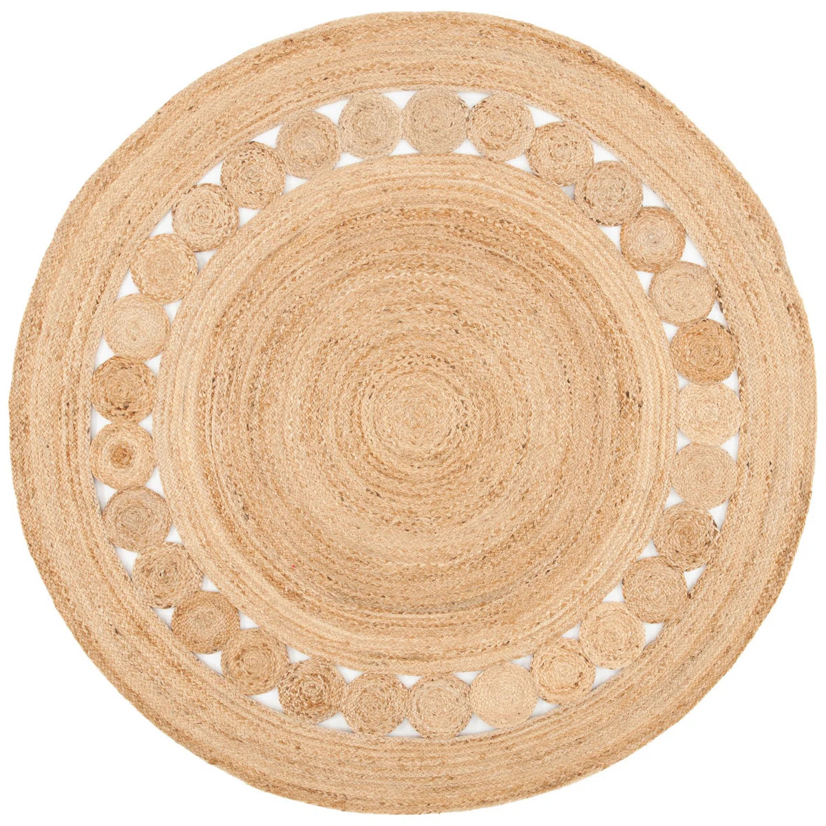 Casas Natural Fiber Flat Weave Jute Solid Color Rug | Wayfair North America