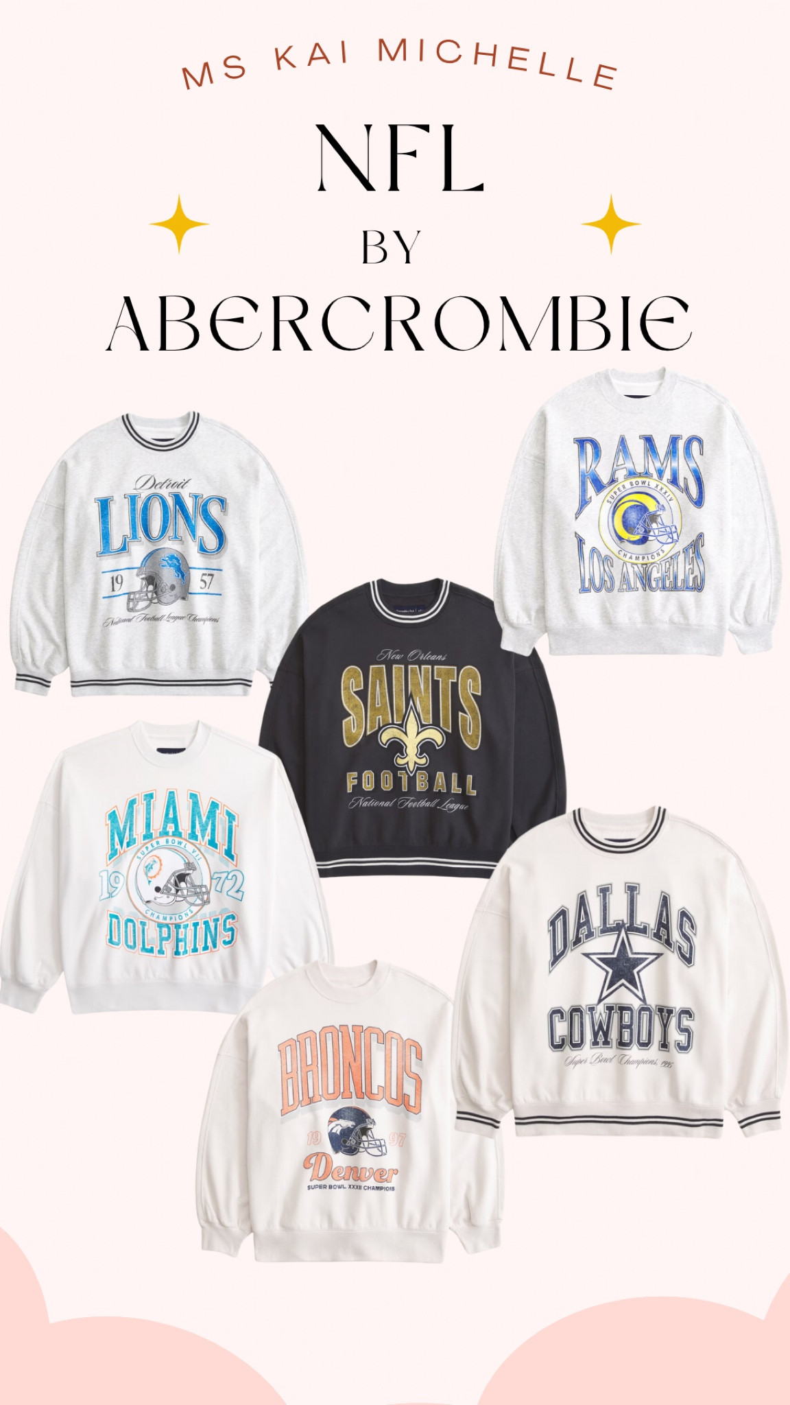Abercrombie NLF Sweatshirts | Oversized | Football Season | Crewneck | Fall Fashion

#LTKPlusSize #LTKFallSale #LTKStyleTip