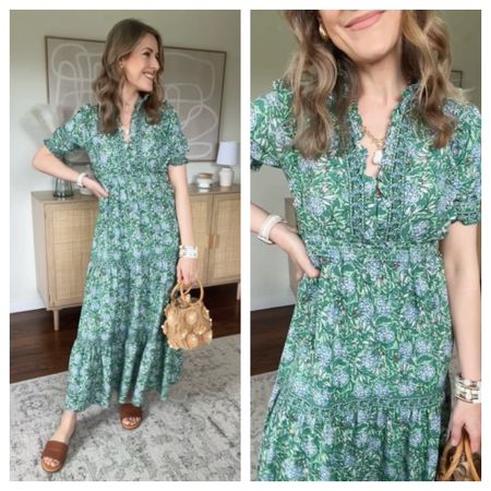 Affordable dress for summer that’s giving high end vibes, and it’s the most comfortable flattering fit! Comes in a ton of different colors and prints. Fitwise I’m in my usual small. #nordstromrackpartner #rackscore @nordstromrack

#LTKfindsunder50 #LTKover40 #LTKsalealert