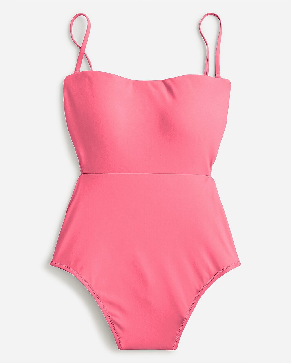Cutout tie-back one piece | J. Crew US