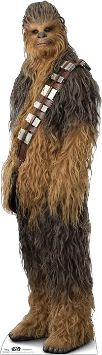Cardboard People Chewbacca Life Size Cardboard Cutout Standup - Star Wars: Episode IX - The Rise ... | Amazon (US)